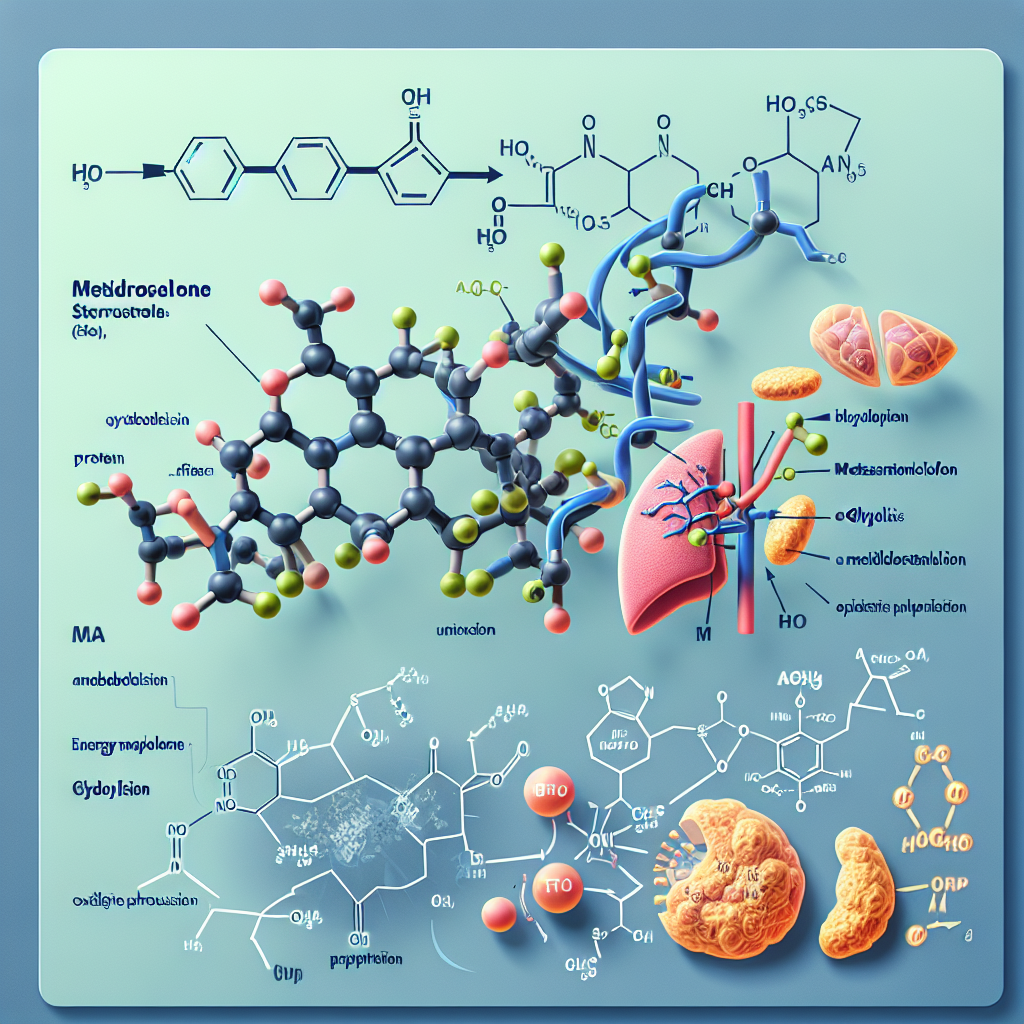 Metildrostanolone and its action on energy metabolism during physical activity