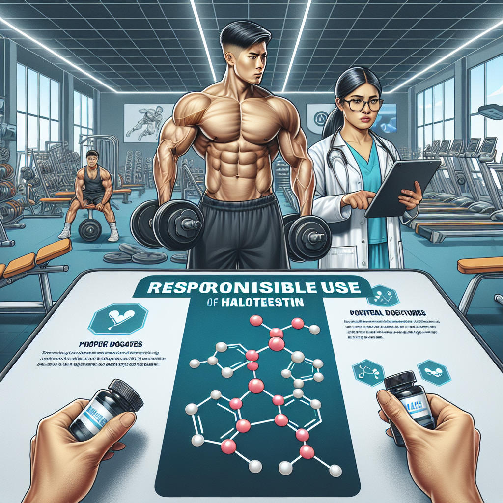 Responsible use of halotestin in sports context