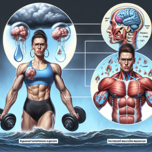 Side effects of aqueous testosterone suspension in athletics