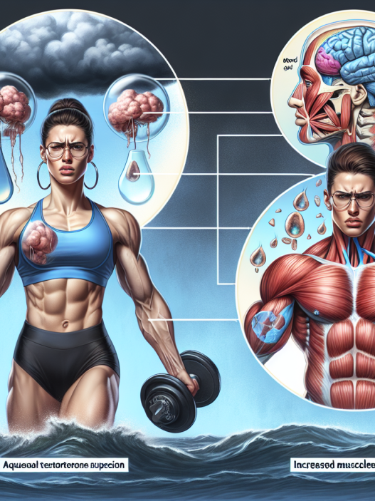 Side effects of aqueous testosterone suspension in athletics