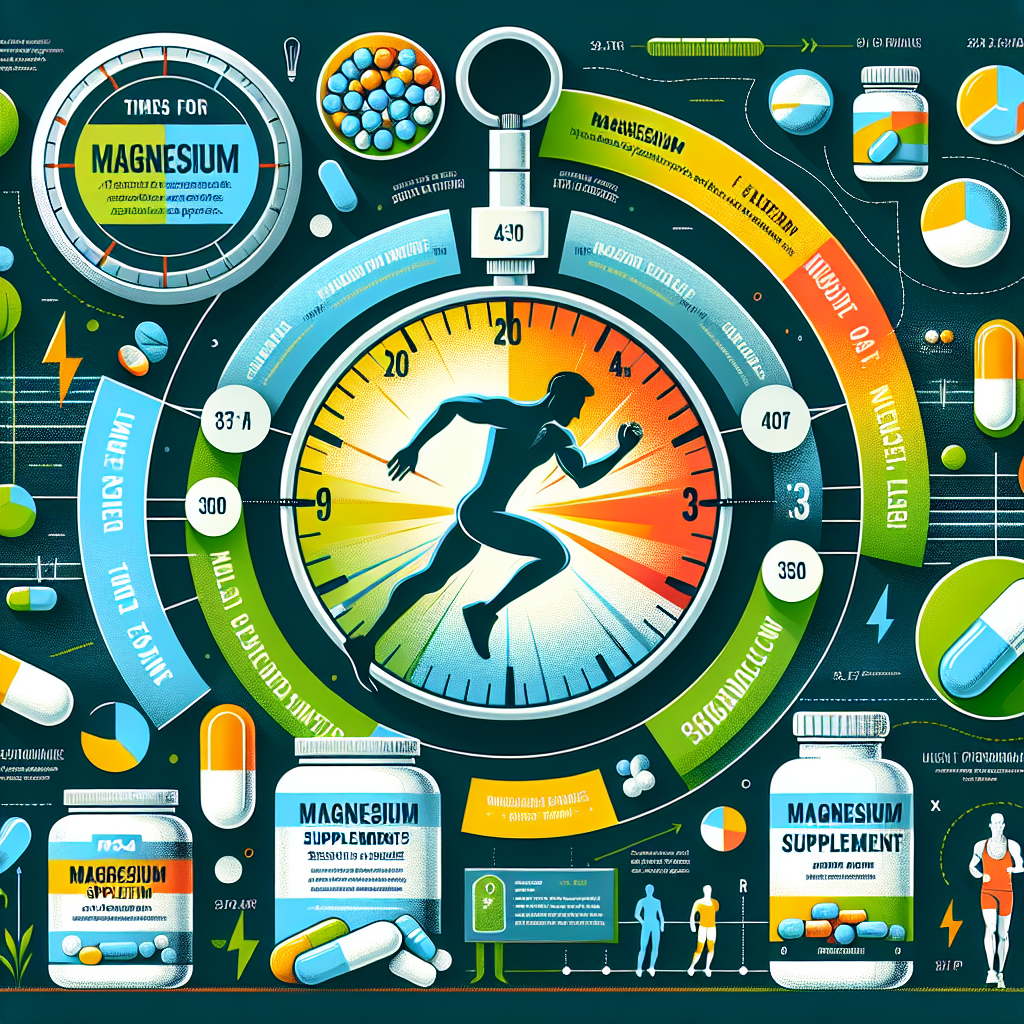 Magnesium supplements: timing and usage for maximizing sports performance