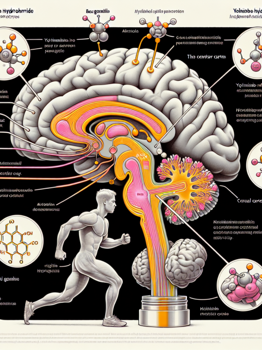 Yohimbine hydrochloride effects on central nervous system in physical activity