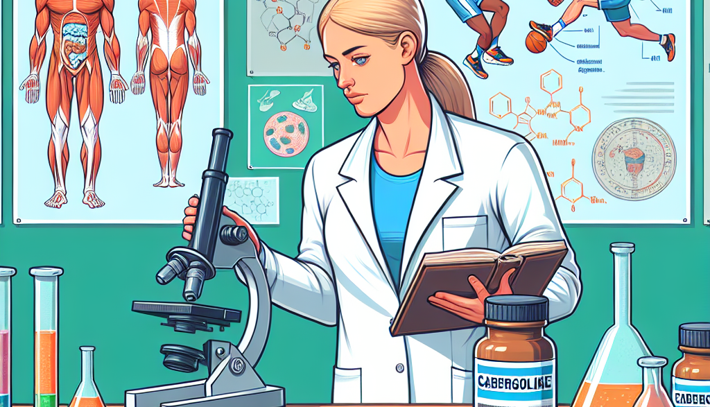 Cabergoline in sports pharmacology