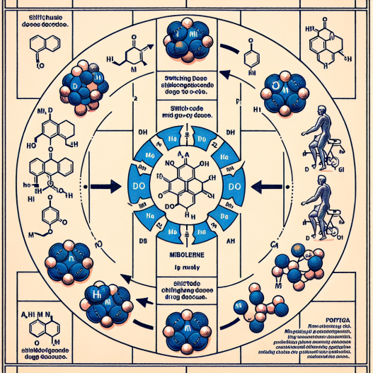 Switching doses mid-cycle for mibolerone