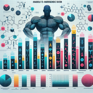 Anabolic-to-androgenic ratio of andriol compared to others