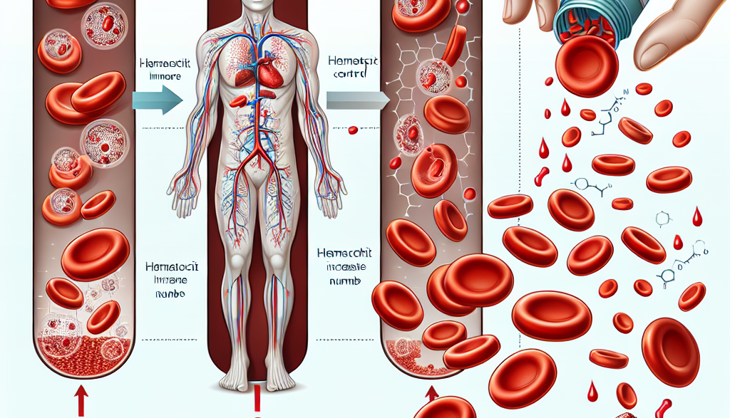 Hematocrit control during halotestin use