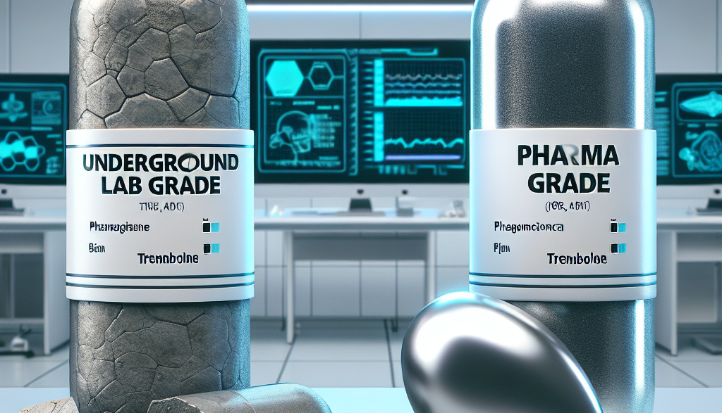 Underground lab trenbolone compresse vs pharma grade
