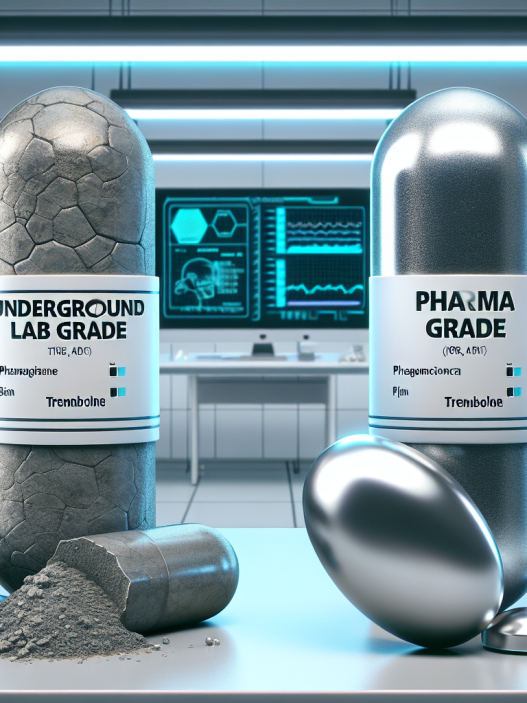 Underground lab trenbolone compresse vs pharma grade