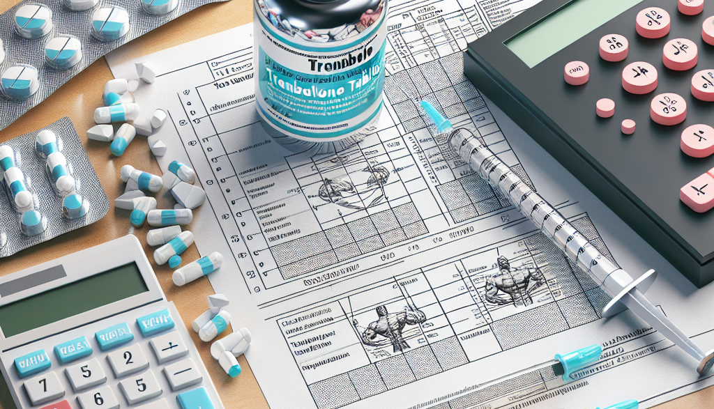 Volume calculation for trenbolone compresse injections
