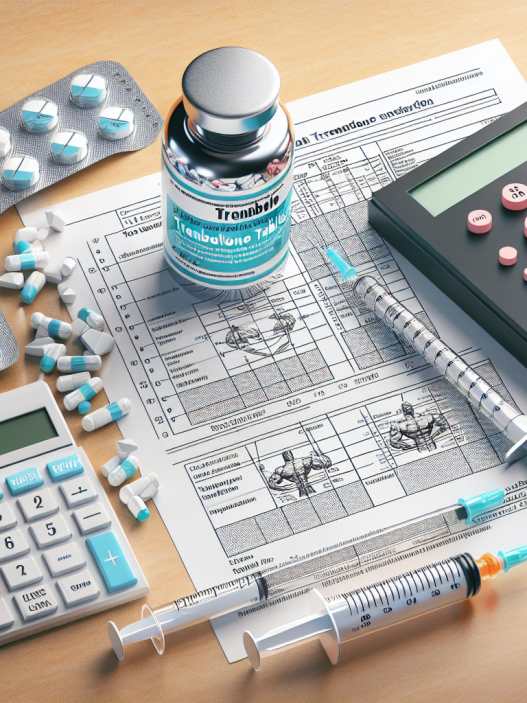 Volume calculation for trenbolone compresse injections