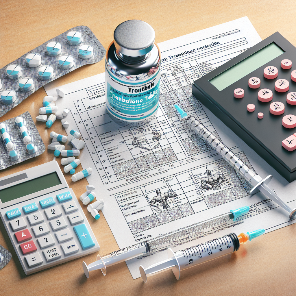 Volume calculation for trenbolone compresse injections
