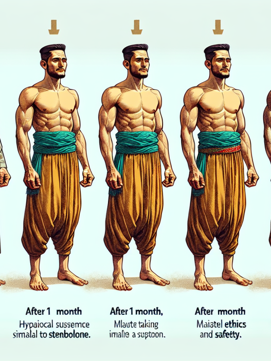 Body composition changes from stenbolone